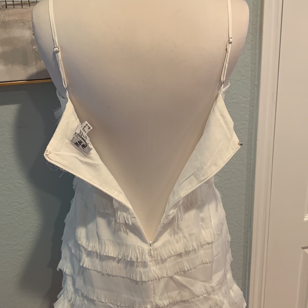 Princess Polly White Ruffle Dress - Picture 6 of 11